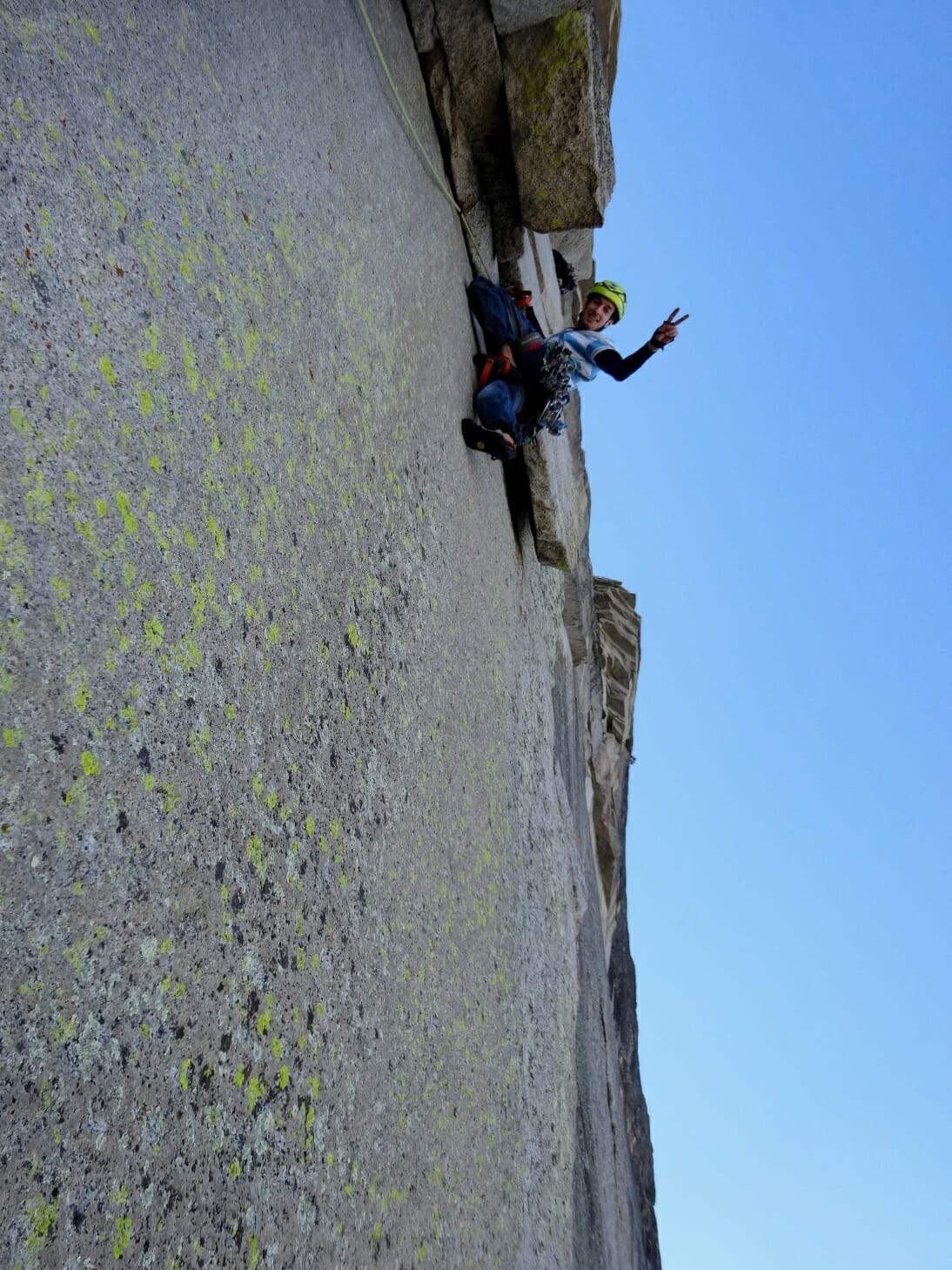 Flo am Half Dome, Regular Route.
