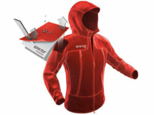 Illustration of Gore-Tex Pro products.