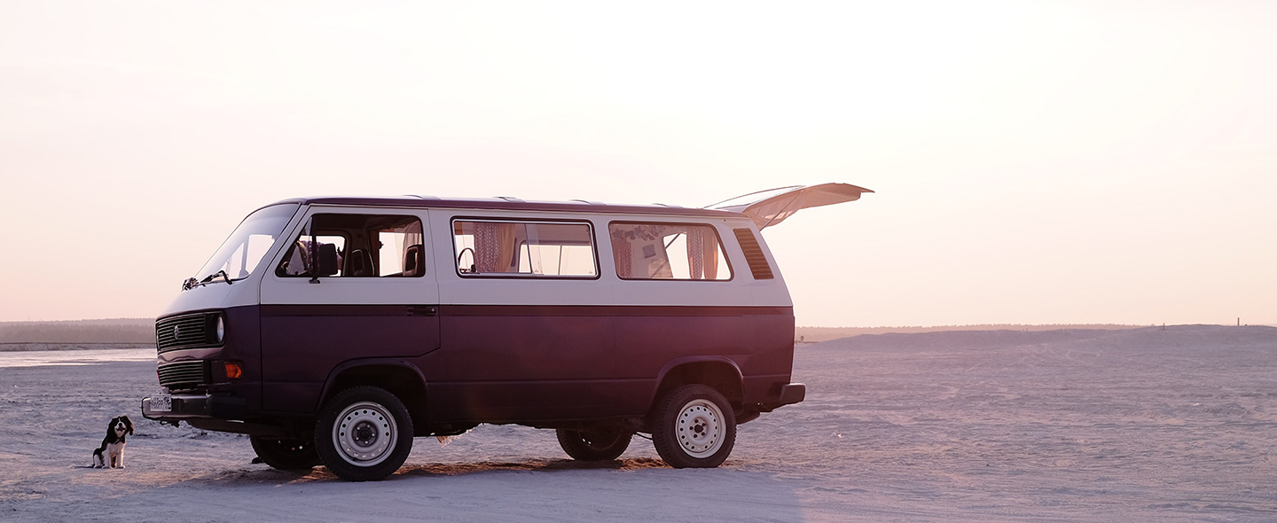 Vanlife am Strand