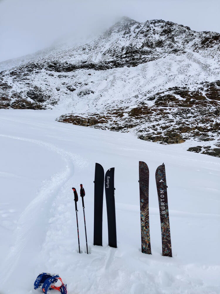 Deine Packliste für Backcountry-Skifahren