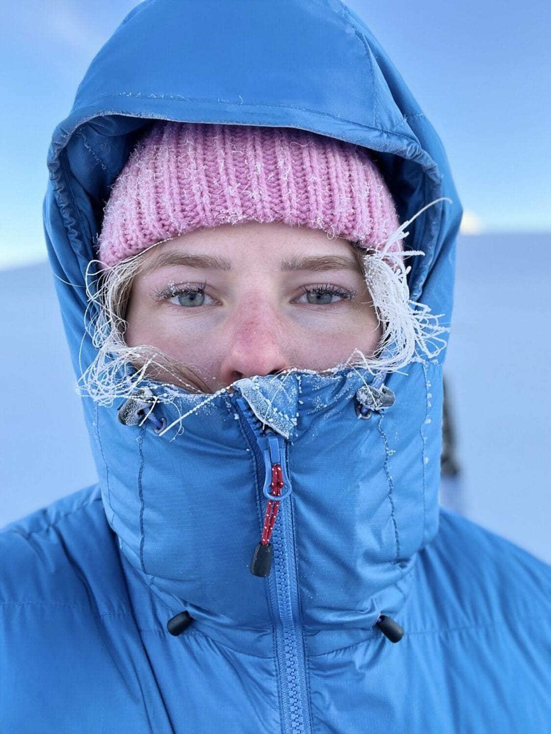 Sarah Winkelmann auf Winterexpedition