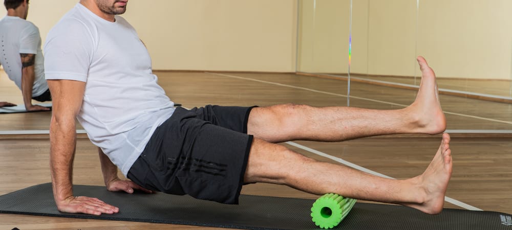 Mit der richtigen Rolle wird auch das Wadentraining zum Kinderspiel.