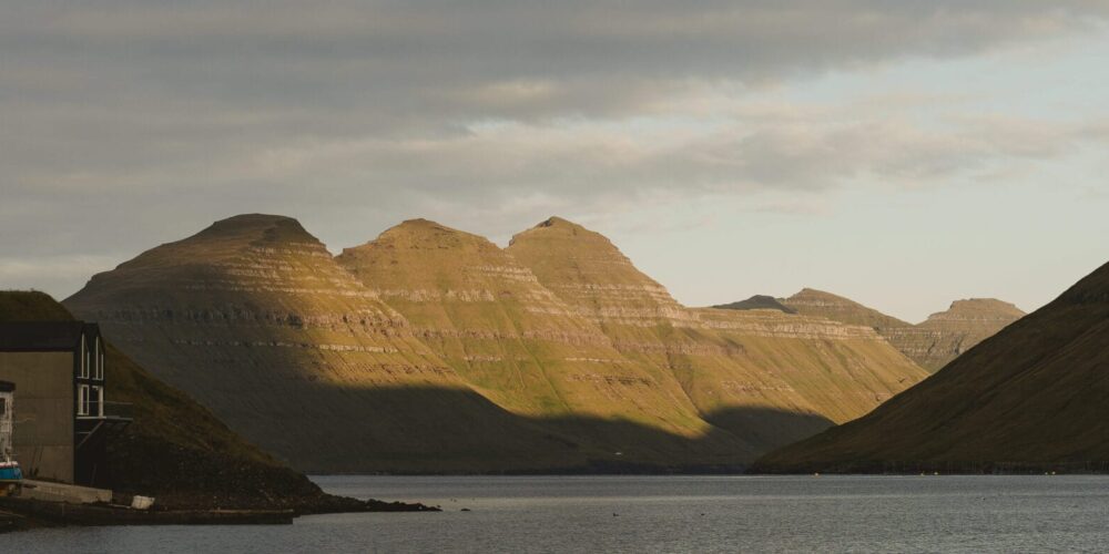 Bucht vor Kalsoy Färöer Inseln