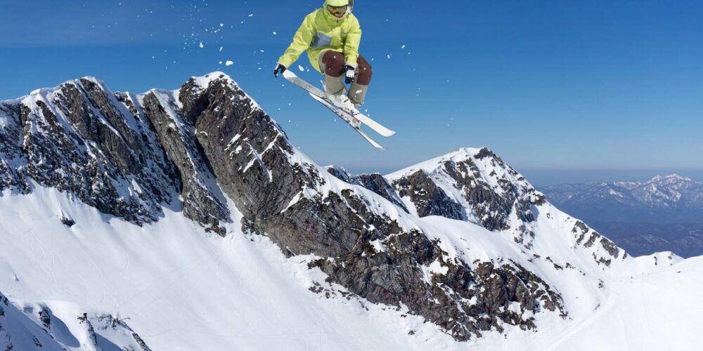 Skifahrer