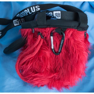 Rückseite und mitgelieferter Karabiner Bild 4 von Georg zu 8bplus - Bruno - Chalkbag