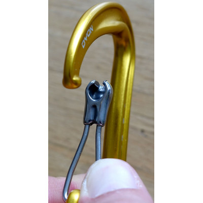 Drahtschnapper ohne Nase und sehr schmaler Kopf Bild 1 von Georg zu C.A.M.P. - Dyon - Schnappkarabiner