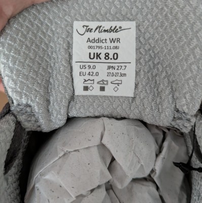 Bild 1 von Philipp zu Joe Nimble - Addict WR - Runningschuhe