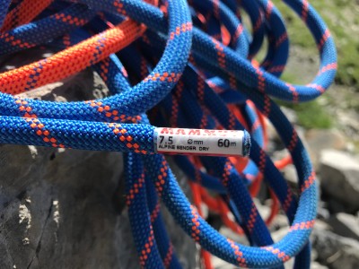 Bild 1 von Markus zu Mammut - 7.5 Alpine Sender Dry Rope - Halbseil